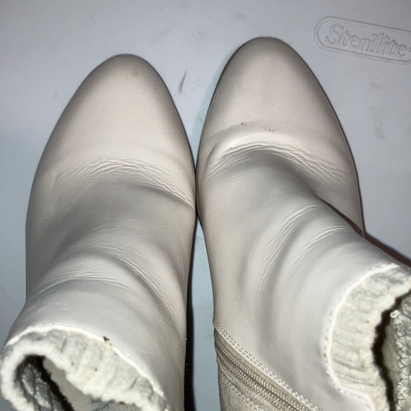 JustFab Fallon Sweater Cuff Bootie Women’s Size 8.5 - Picture 4 of 6